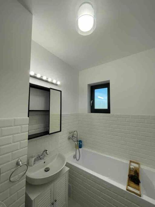 Modern 2-Bedroom Apartment In New Residence Крайова Екстериор снимка